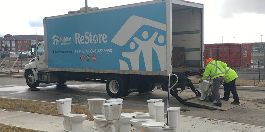 Graham Donates Surplus Supplies to the ReStore