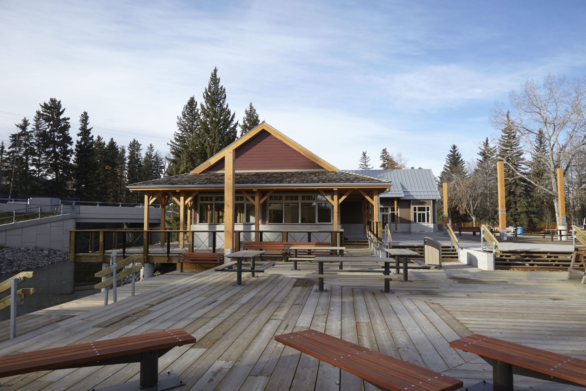 Bowness Lagoon Courtyard and Concession