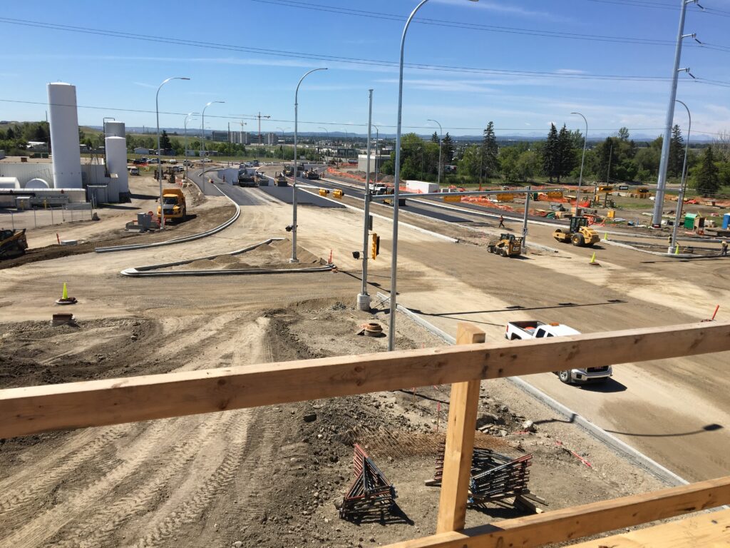 Glenmore Trail and Ogden Road SE Interchange