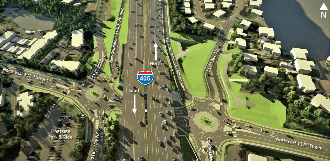 I-405, NE 132nd Street Interchange Project